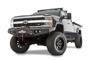 WARN Ascent 100921 2015 - 2019 Chevy Silverado 2500/3500 HD Front Winch Bumper - Rugged Truck Gear