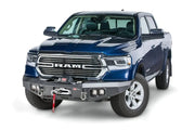 WARN Ascent 103638 2019 - 2022 Ram 1500 Front Winch Bumper - Rugged Truck Gear
