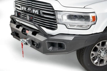 WARN Ascent 104256 2019 - 2024 Ram 2500/3500 Front Winch Bumper - Rugged Truck Gear