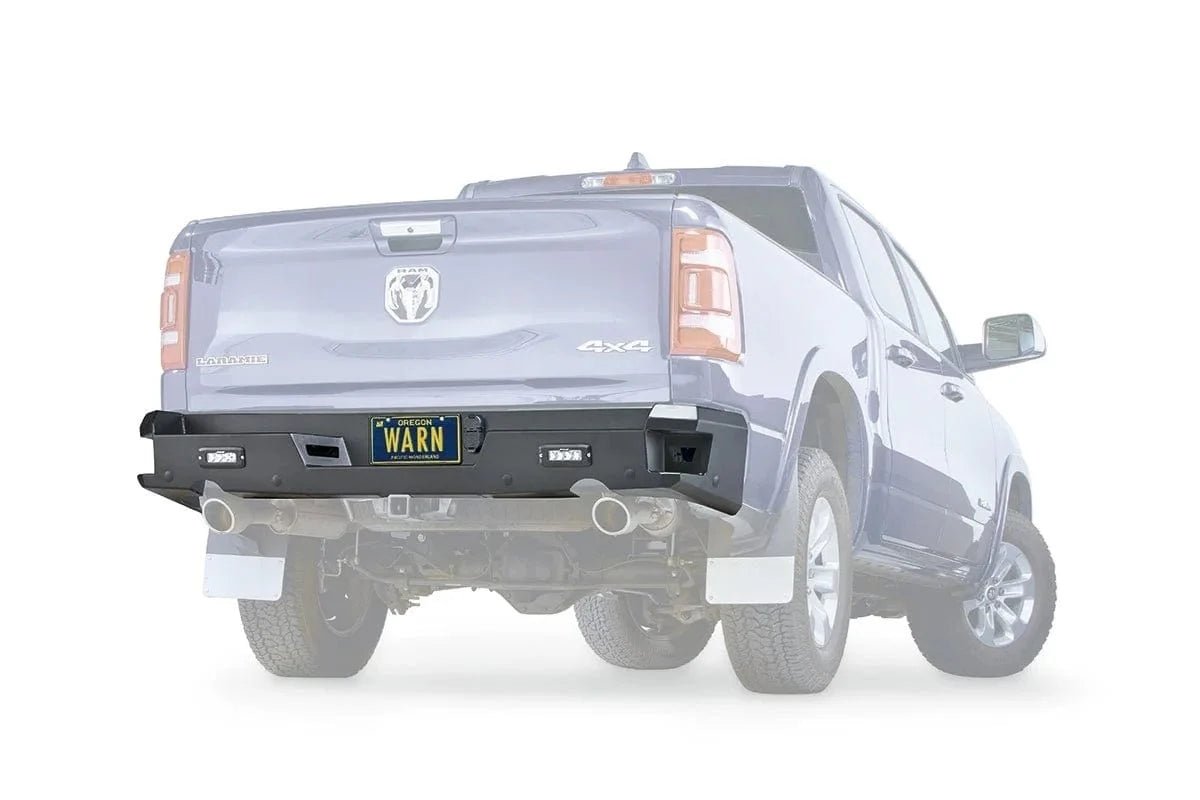 Warn Ascent 104823 Ram 1500 2019 - 2022 Rear Bumper - Rugged Truck Gear
