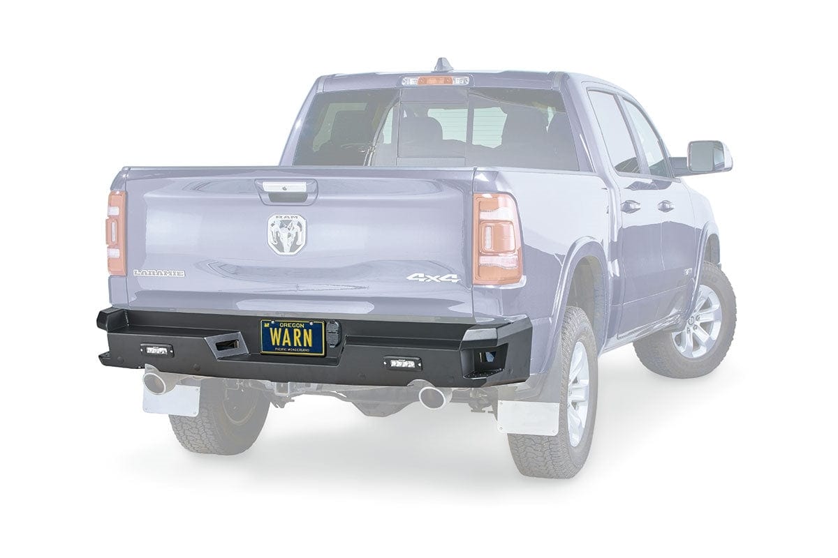Warn Ascent 104823 Ram 1500 2019 - 2022 Rear Bumper - Rugged Truck Gear