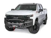 WARN Ascent 105785 2019 - 2021 Chevy Silverado 1500 Front Winch Bumper - Rugged Truck Gear