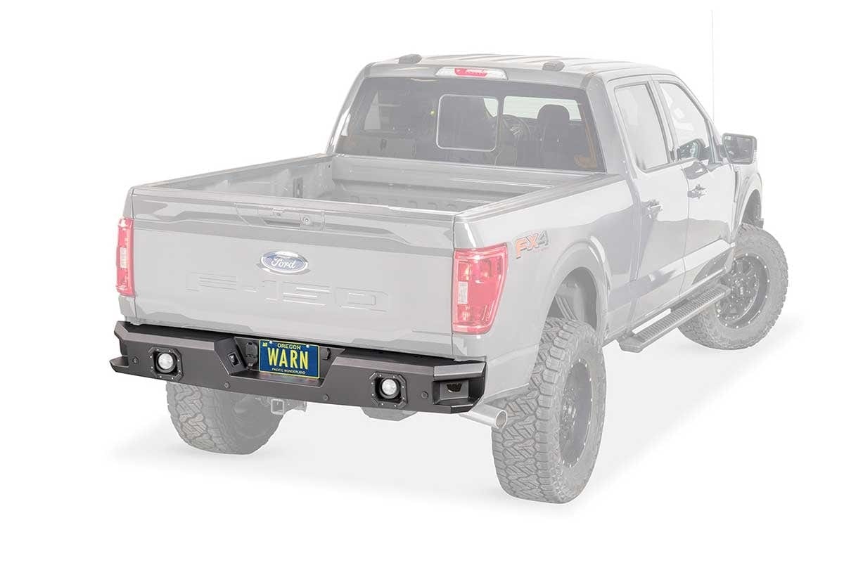 Warn Ascent 107880 Ford F150 2021 - 2023 Rear Bumper - Rugged Truck Gear