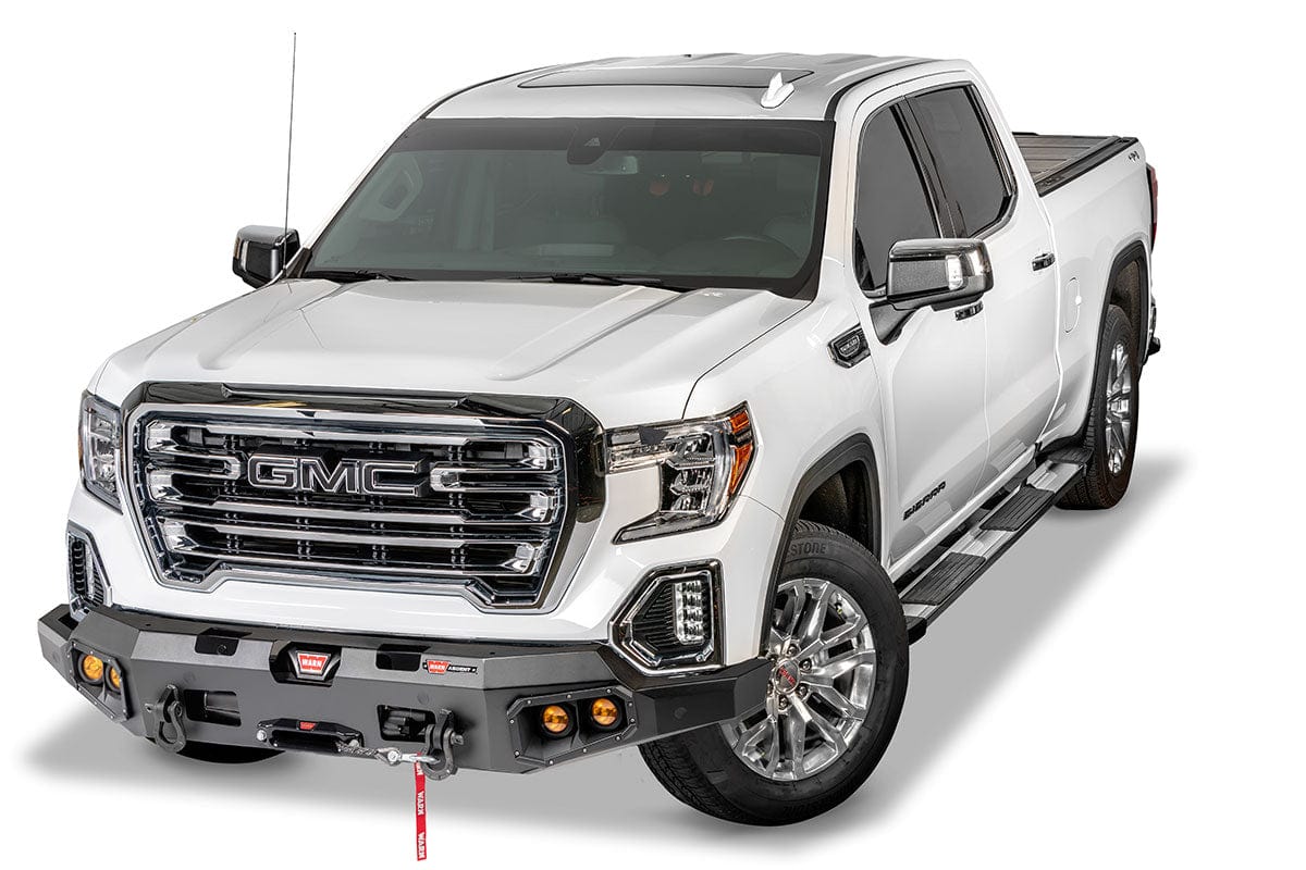 WARN Ascent 108009 2019 - 2021 GMC Sierra 1500 Front Bumper - Rugged Truck Gear
