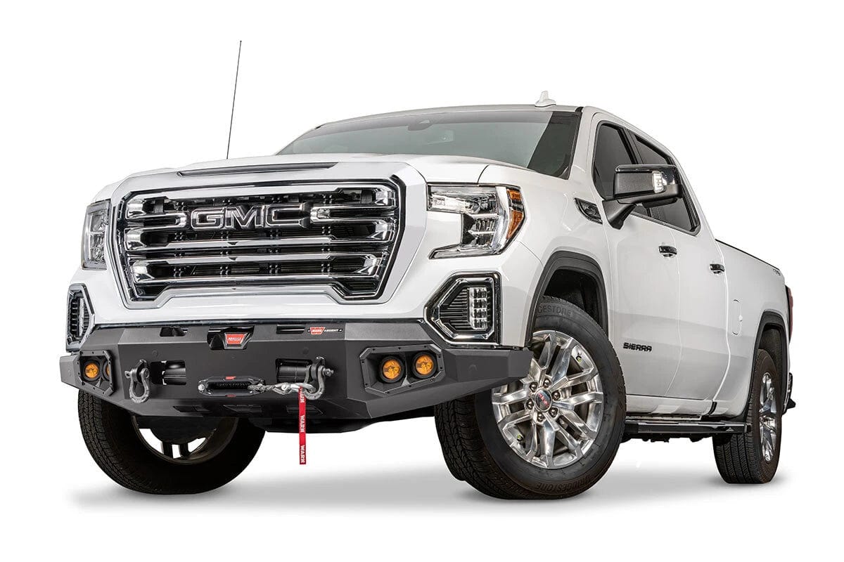 WARN Ascent 108009 2019 - 2021 GMC Sierra 1500 Front Bumper - Rugged Truck Gear