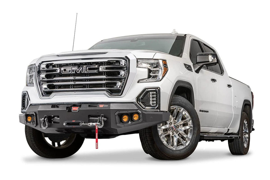 WARN Ascent 108009 2019 - 2021 GMC Sierra 1500 Front Bumper - Rugged Truck Gear