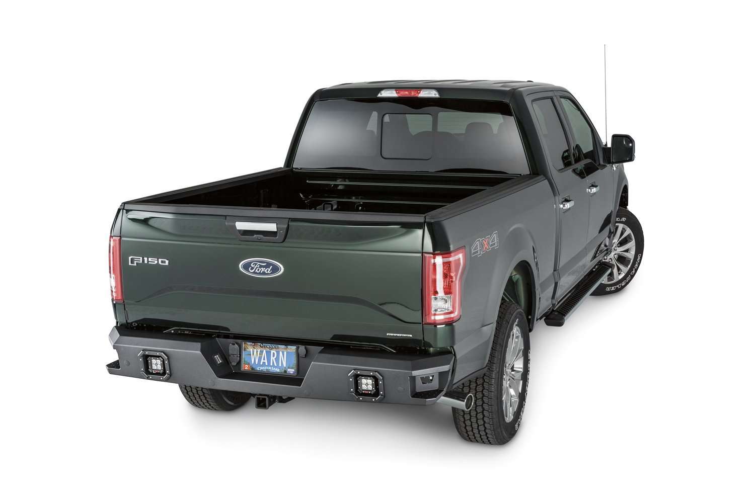 Warn Ascent 96255 Ford F150 2015 - 2020 Rear Bumper - Rugged Truck Gear