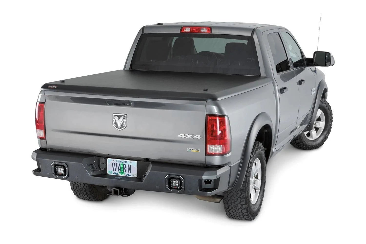 Warn Ascent 96440 Ram 1500 2011 - 2018 Rear Bumper - Rugged Truck Gear