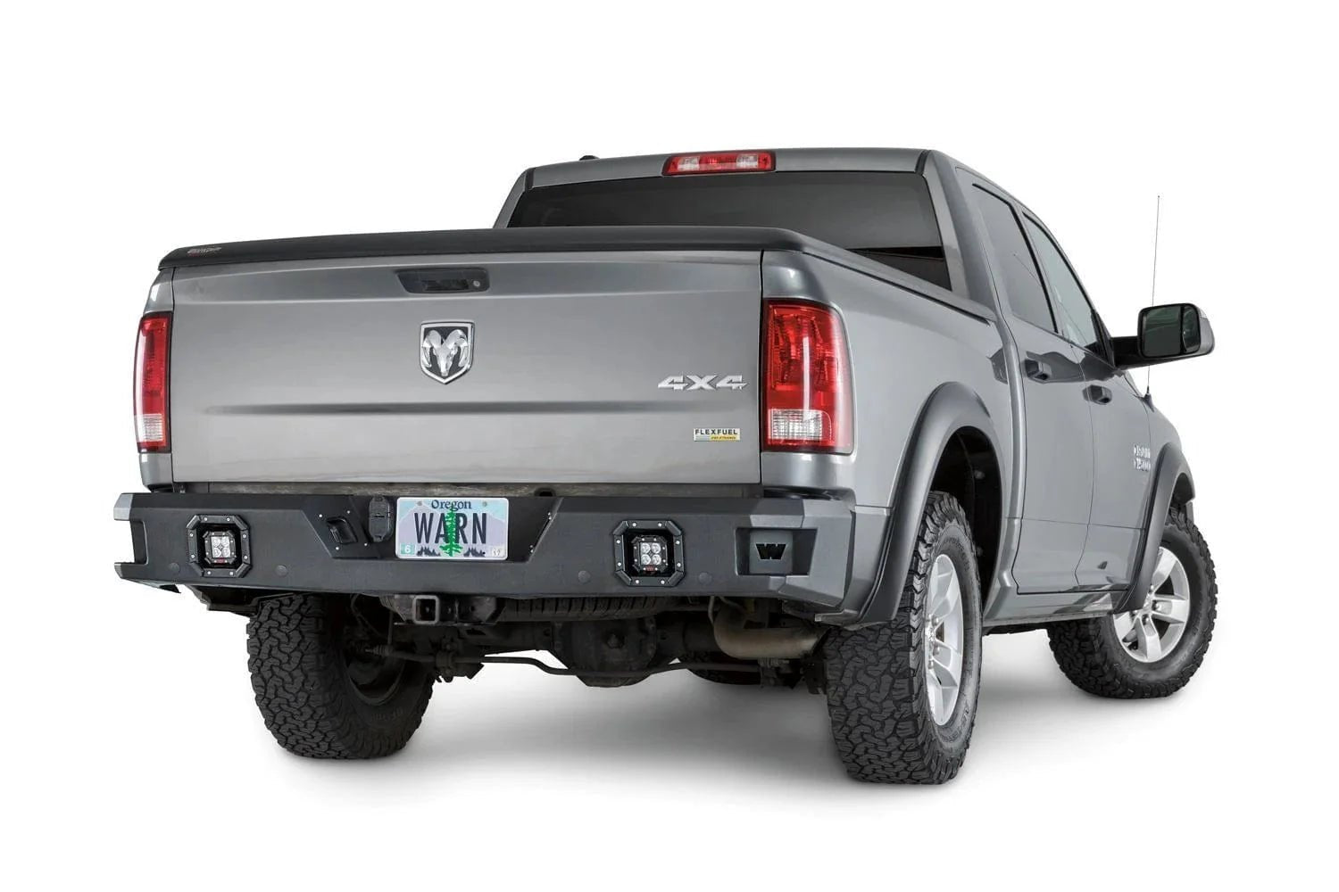 Warn Ascent 96440 Ram 1500 2011 - 2018 Rear Bumper - Rugged Truck Gear