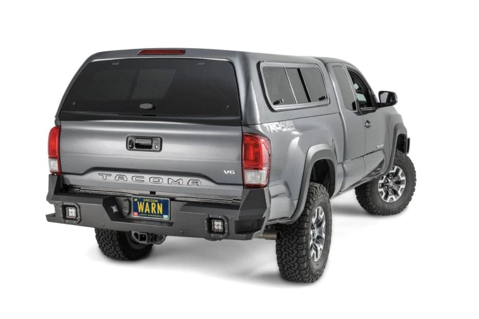 WARN Ascent 98054 Toyota Tacoma 2016 - 2021 Rear Bumper - Rugged Truck Gear