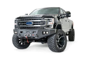 WARN Ascent HD 106916 2019 - 2022 Ford F250/F350 Super Duty Front Winch Bumper No Guard - Rugged Truck Gear
