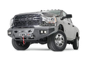 WARN Ascent HD 107001 2019 - 2023 Ram 2500/3500/4500/5500 Front Winch Bumper with No Grille Guard - Rugged Truck Gear