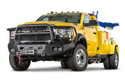 WARN Ascent HD 107002 2019 - 2025 Ram 2500/3500/4500/5500 Front Winch Bumper with Full Grille Guard - Rugged Truck Gear