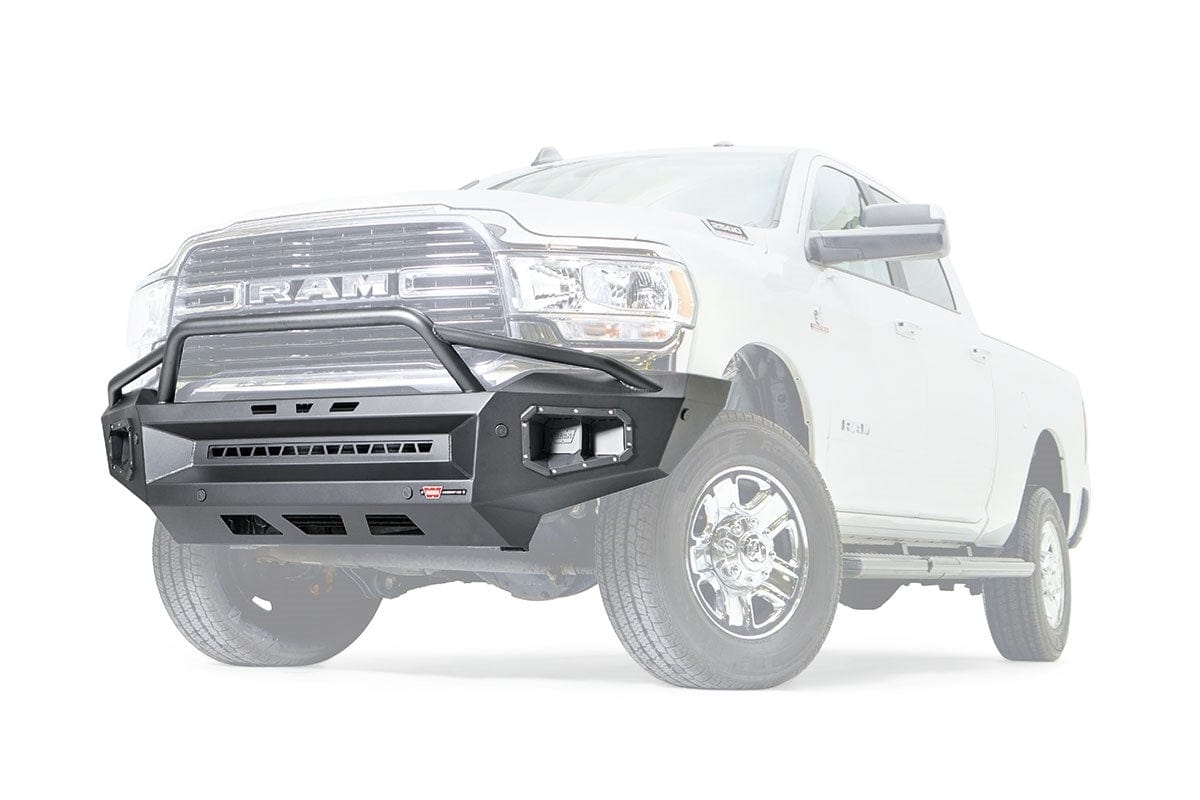WARN Ascent XP 107284 2019 - 2023 Ram 2500/3500 Front Bumper - Rugged Truck Gear