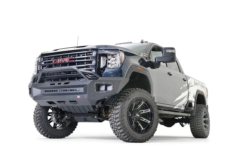 WARN Ascent XP 107286 2020 - 2023 GMC Sierra 2500/3500 HD Front Bumper - Rugged Truck Gear