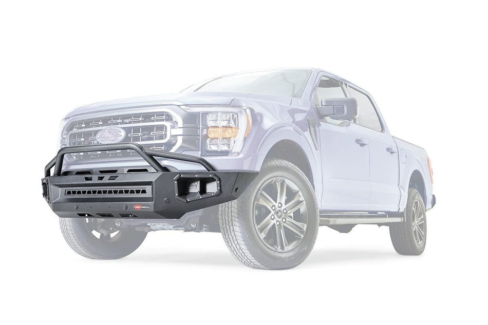 WARN Ascent XP 107660 2021 - 2023 Ford F150 Front Bumper - Rugged Truck Gear
