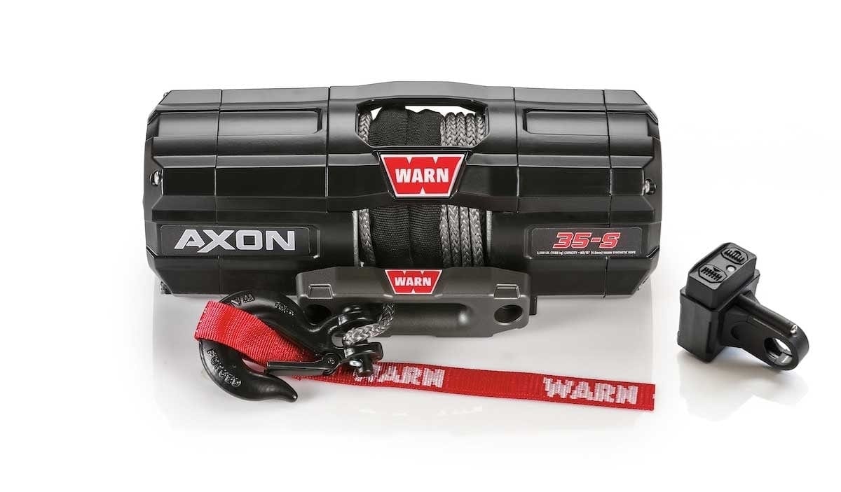 WARN Axon 101130 35 - S Powersport Winch - Rugged Truck Gear