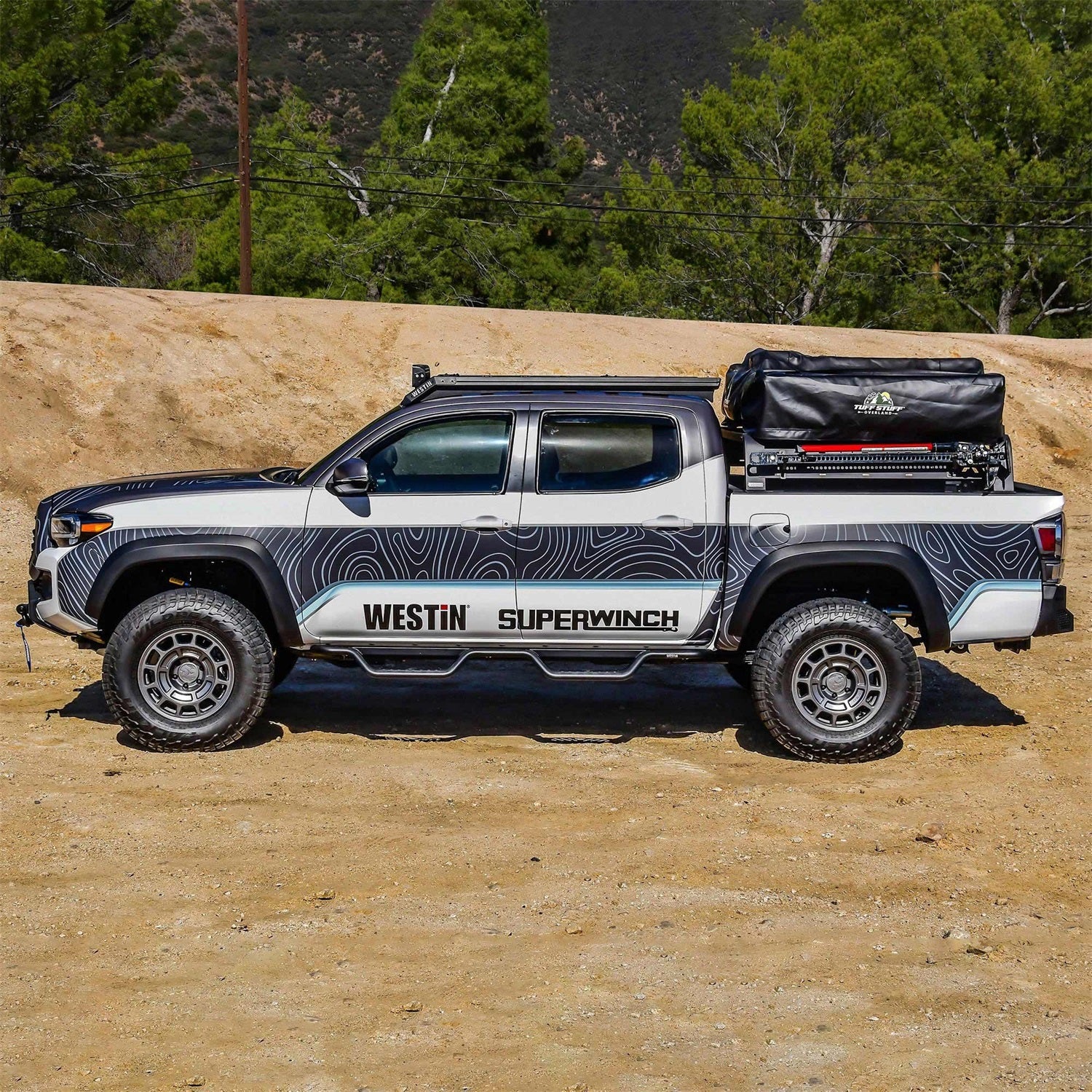 Westin 15 - 00045 2016 - 2023 Toyota Tacoma Mesa Roof Rack - Rugged Truck Gear