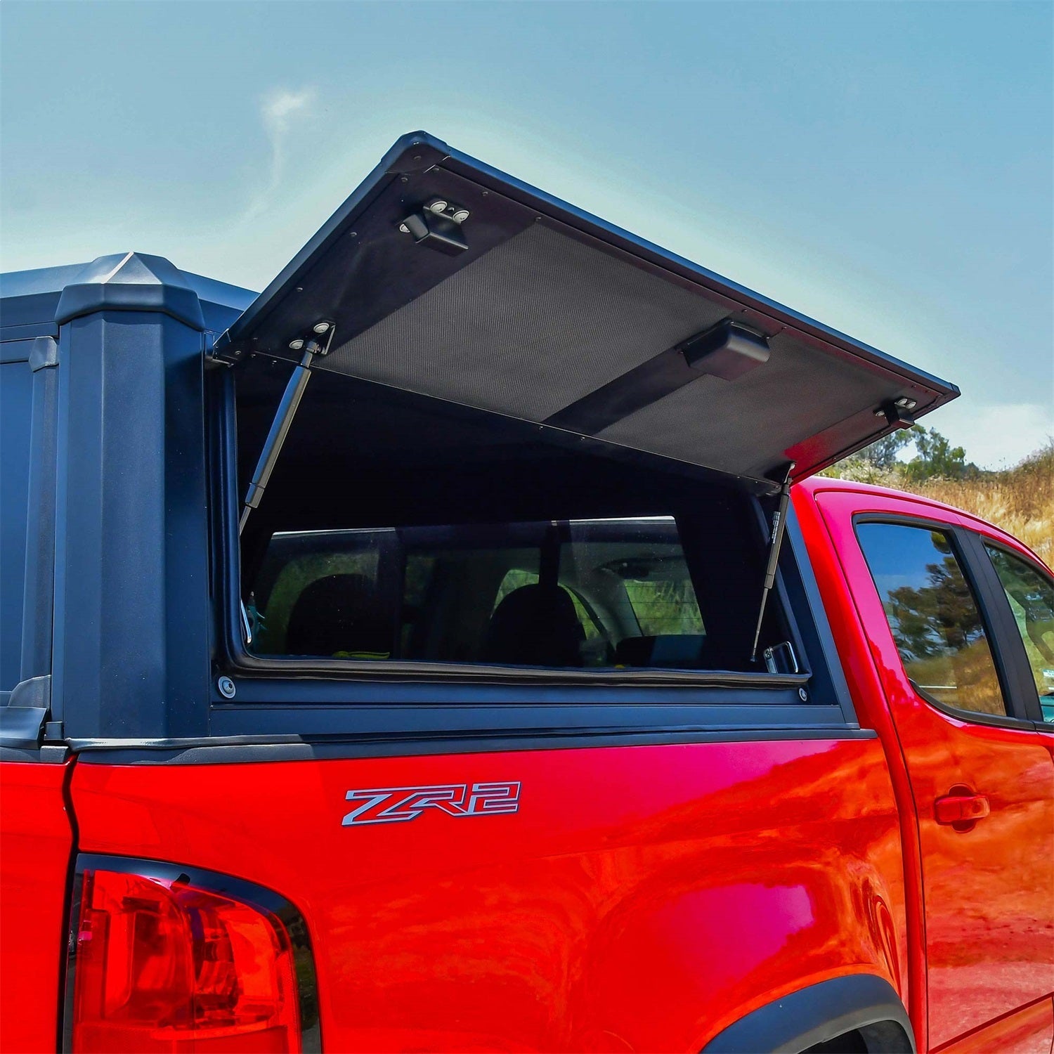Westin 16 - 11015 2015 - 2022 GMC Canyon EXP Aluminum Bed Topper - Rugged Truck Gear