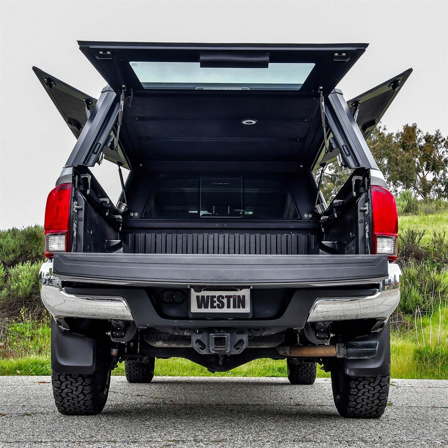 Westin 16 - 14185 2005 - 2023 Toyota Tacoma Aluminum Bed Topper - Rugged Truck Gear