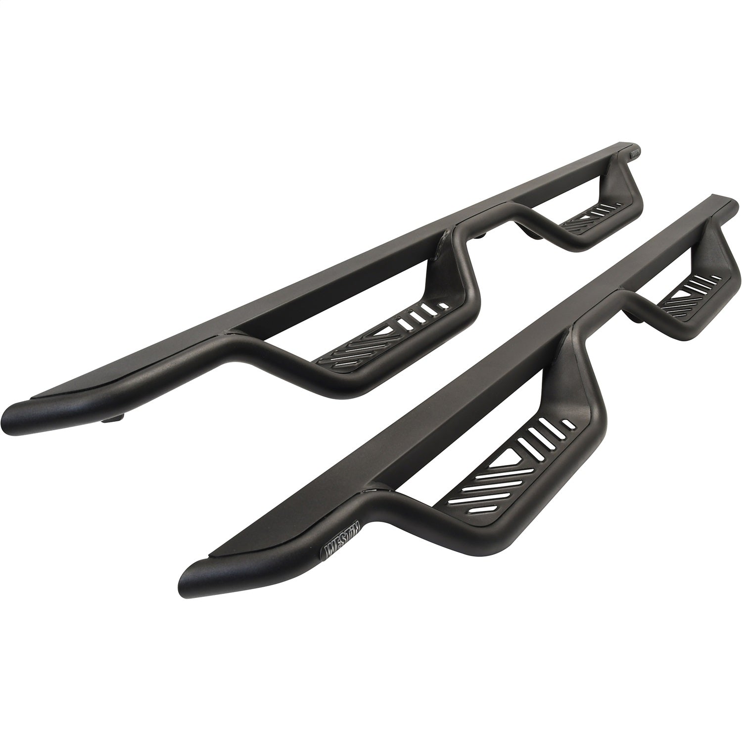 Westin 20 - 11685 2001 - 2019 Chevy Silverado 2500/3500 HD Outlaw Drop Nerf Step Bars - 80 in. Long - Rugged Truck Gear