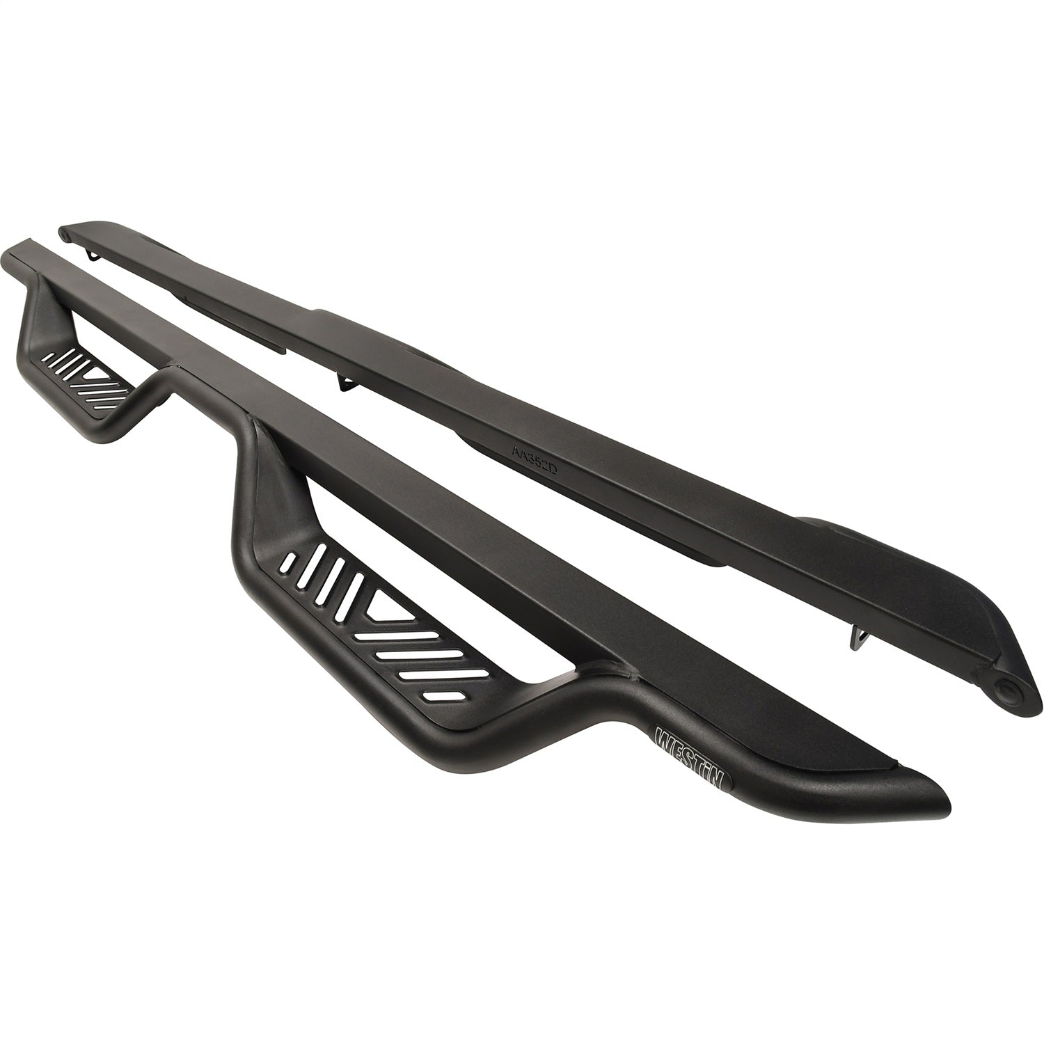 Westin 20 - 11685 2001 - 2019 GMC Sierra 2500/3500 HD Outlaw Drop Nerf Step Bars - 80 in. Long - Rugged Truck Gear