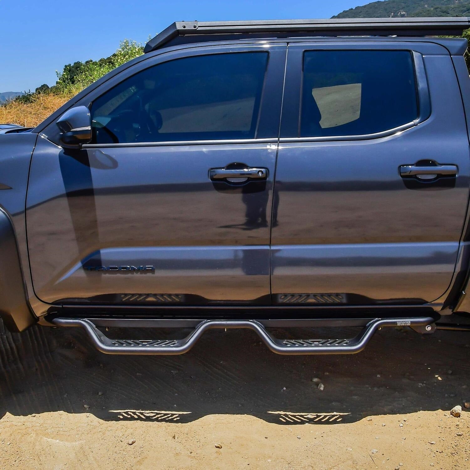 Westin 20 - 12785 2024 Toyota Tacoma Outlaw Drop Nerf Step Bars - 72 in. Long - Rugged Truck Gear