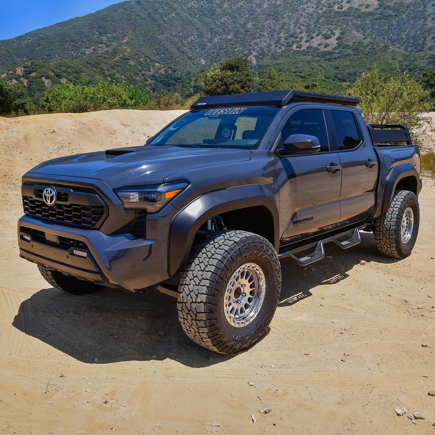 Westin 20 - 12785 2024 Toyota Tacoma Outlaw Drop Nerf Step Bars - 72 in. Long - Rugged Truck Gear