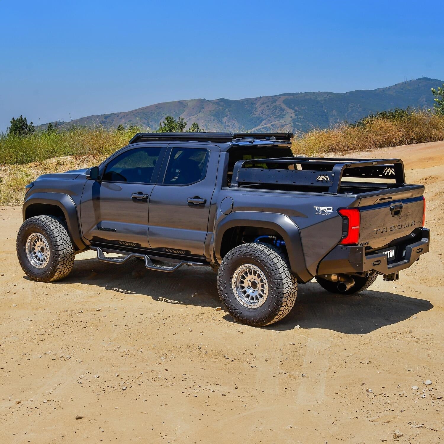 Westin 20 - 12785 2024 Toyota Tacoma Outlaw Drop Nerf Step Bars - 72 in. Long - Rugged Truck Gear
