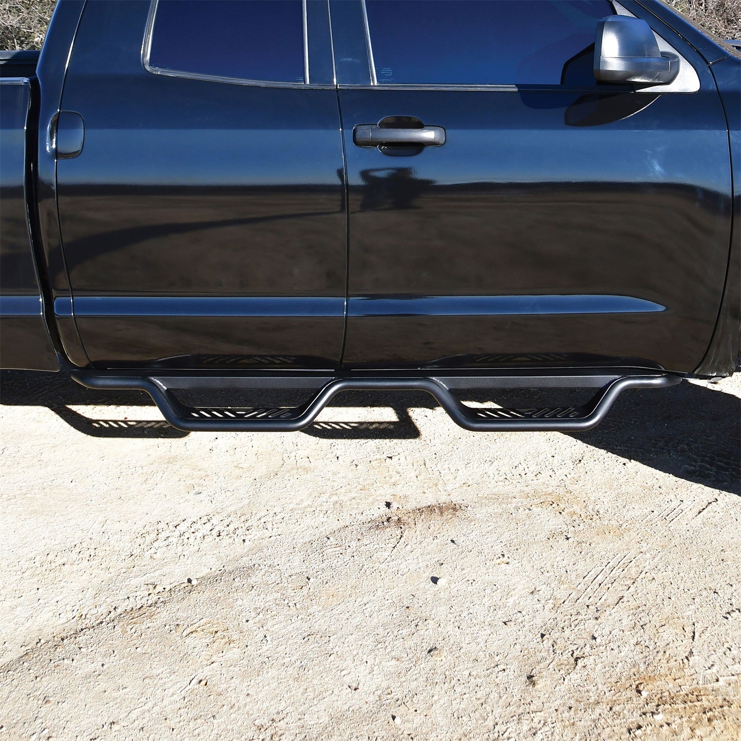 Westin 20 - 13245 2007 - 2021 Toyota Tundra Outlaw Drop Nerf Step Bars - 80 in. Long - Rugged Truck Gear