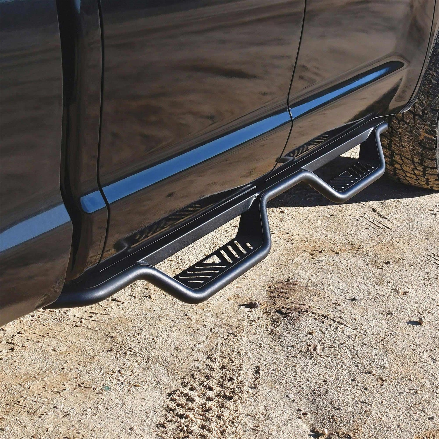 Westin 20 - 13245 2007 - 2021 Toyota Tundra Outlaw Drop Nerf Step Bars - 80 in. Long - Rugged Truck Gear