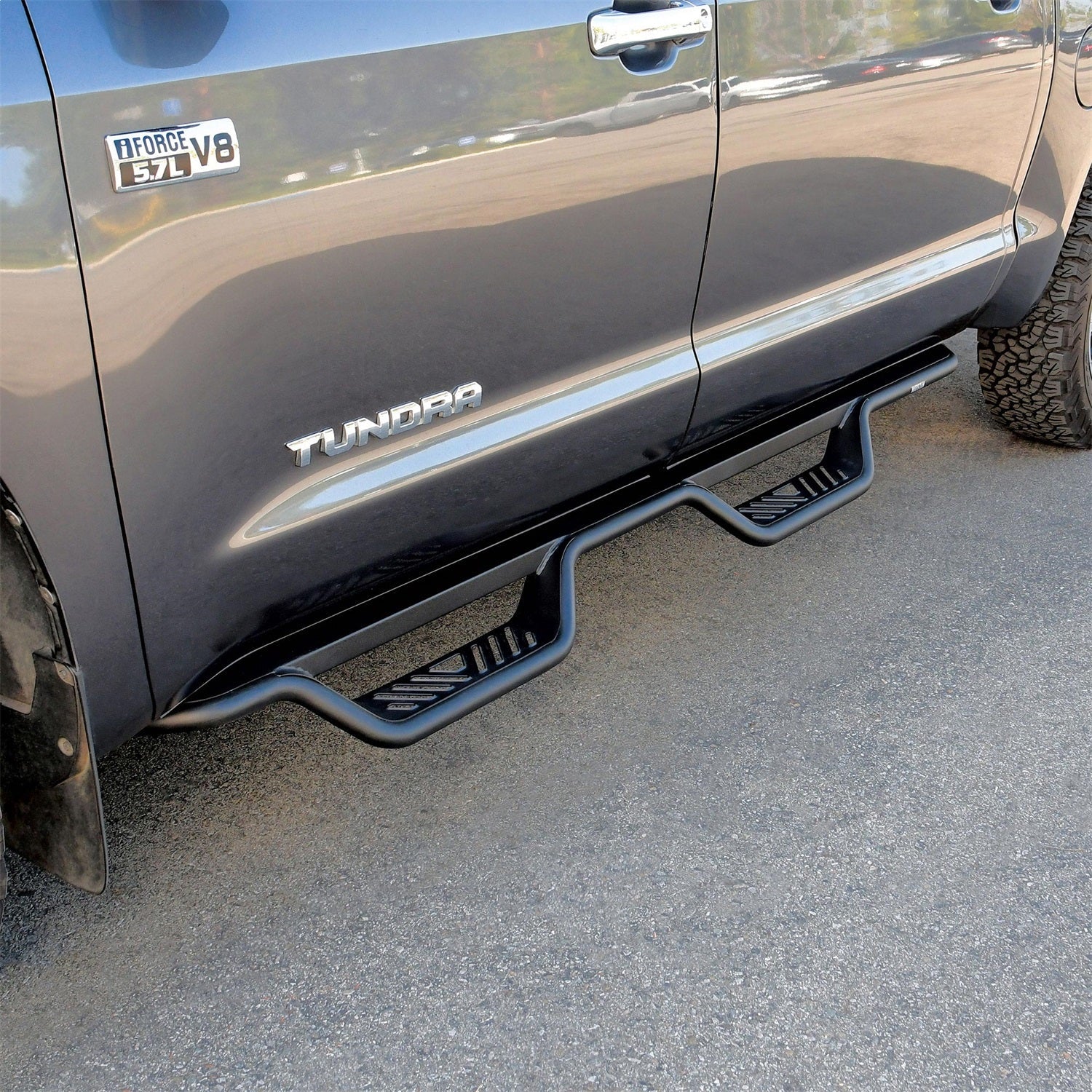 Westin 20 - 13255 2007 - 2021 Toyota Tundra Outlaw Drop Nerf Step Bars - 80 in. Long - Rugged Truck Gear