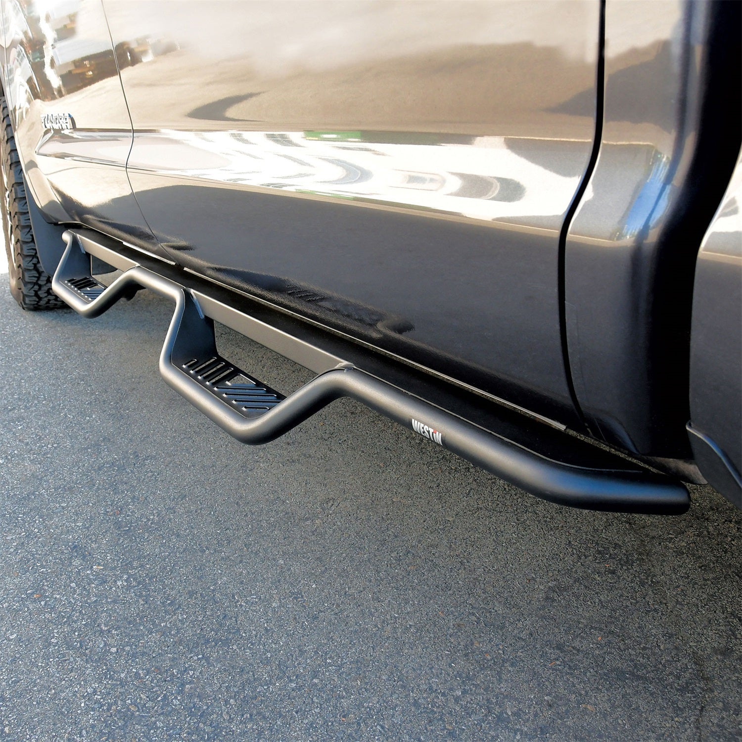 Westin 20 - 13255 2007 - 2021 Toyota Tundra Outlaw Drop Nerf Step Bars - 80 in. Long - Rugged Truck Gear
