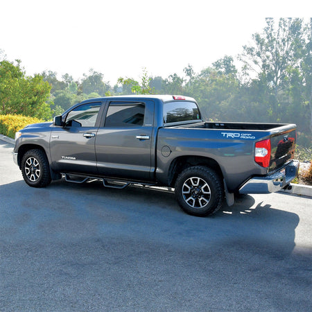 Westin 20 - 13255 2007 - 2021 Toyota Tundra Outlaw Drop Nerf Step Bars - 80 in. Long - Rugged Truck Gear