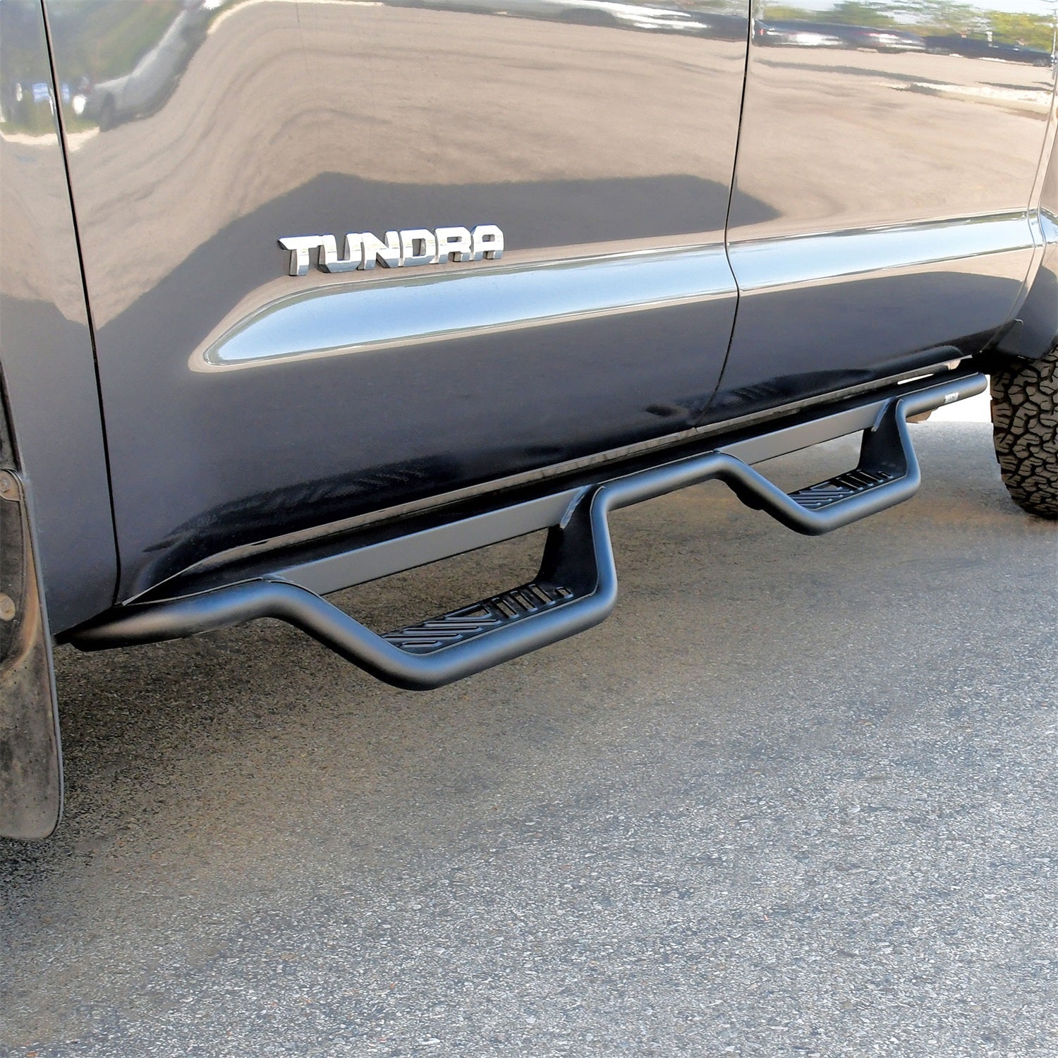 Westin 20 - 13255 2007 - 2021 Toyota Tundra Outlaw Drop Nerf Step Bars - 80 in. Long - Rugged Truck Gear