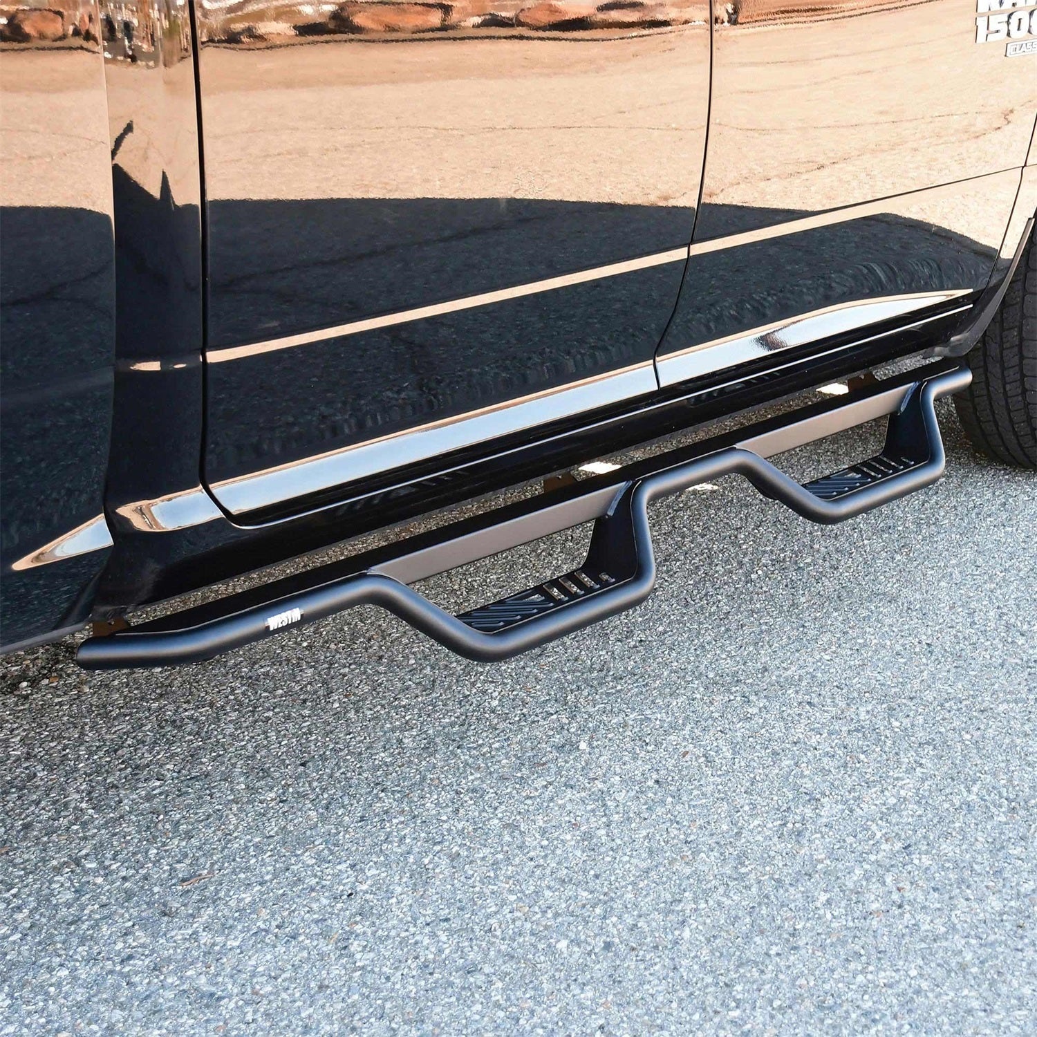 Westin 20 - 13565 2010 - 2024 Dodge Ram 2500/3500 Outlaw Drop Nerf Step Bars - 72 in. Long - Rugged Truck Gear