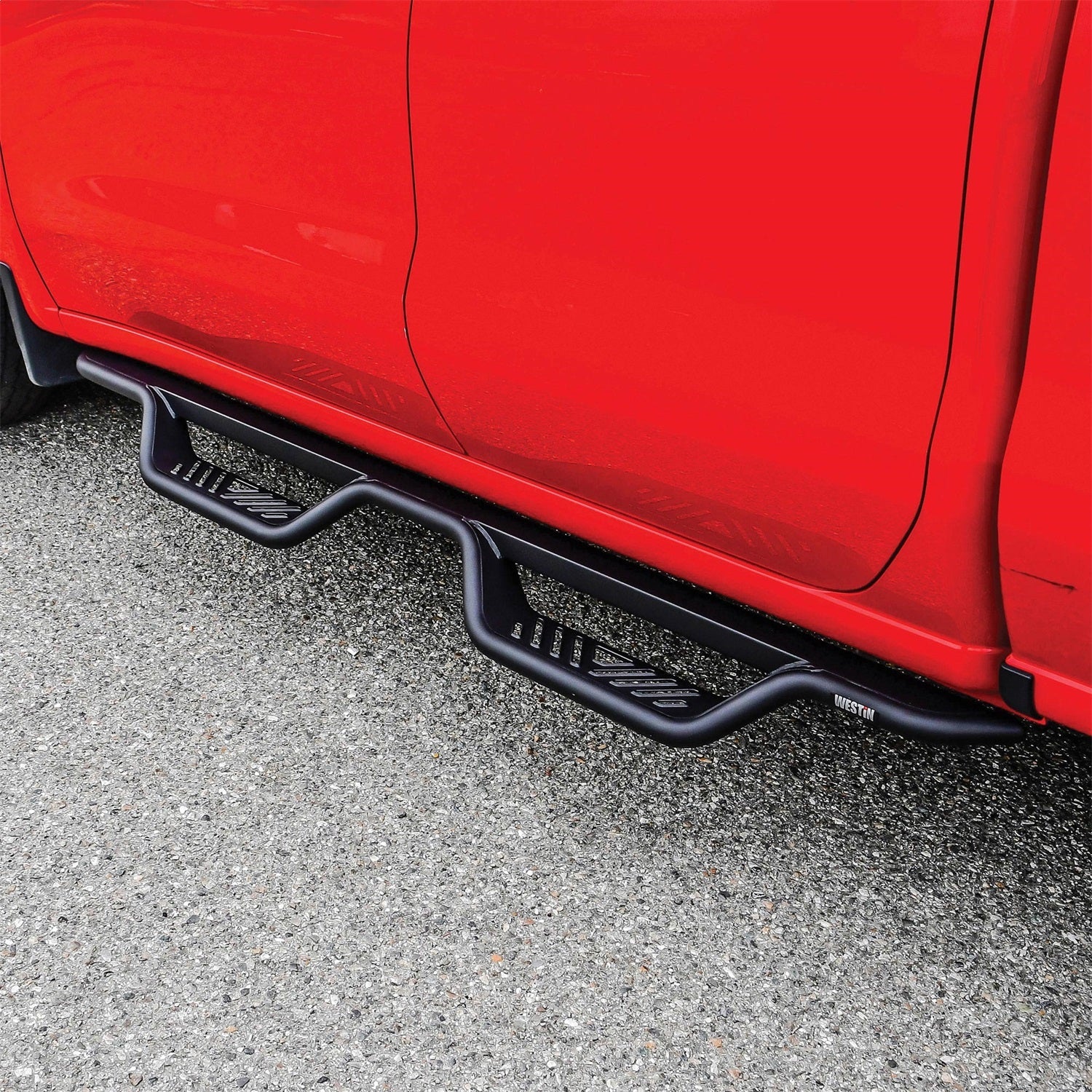 Westin 20 - 13715 2015 - 2019 GMC Sierra 2500/3500 HD Outlaw Drop Nerf Step Bars - 72 in. Long - Rugged Truck Gear