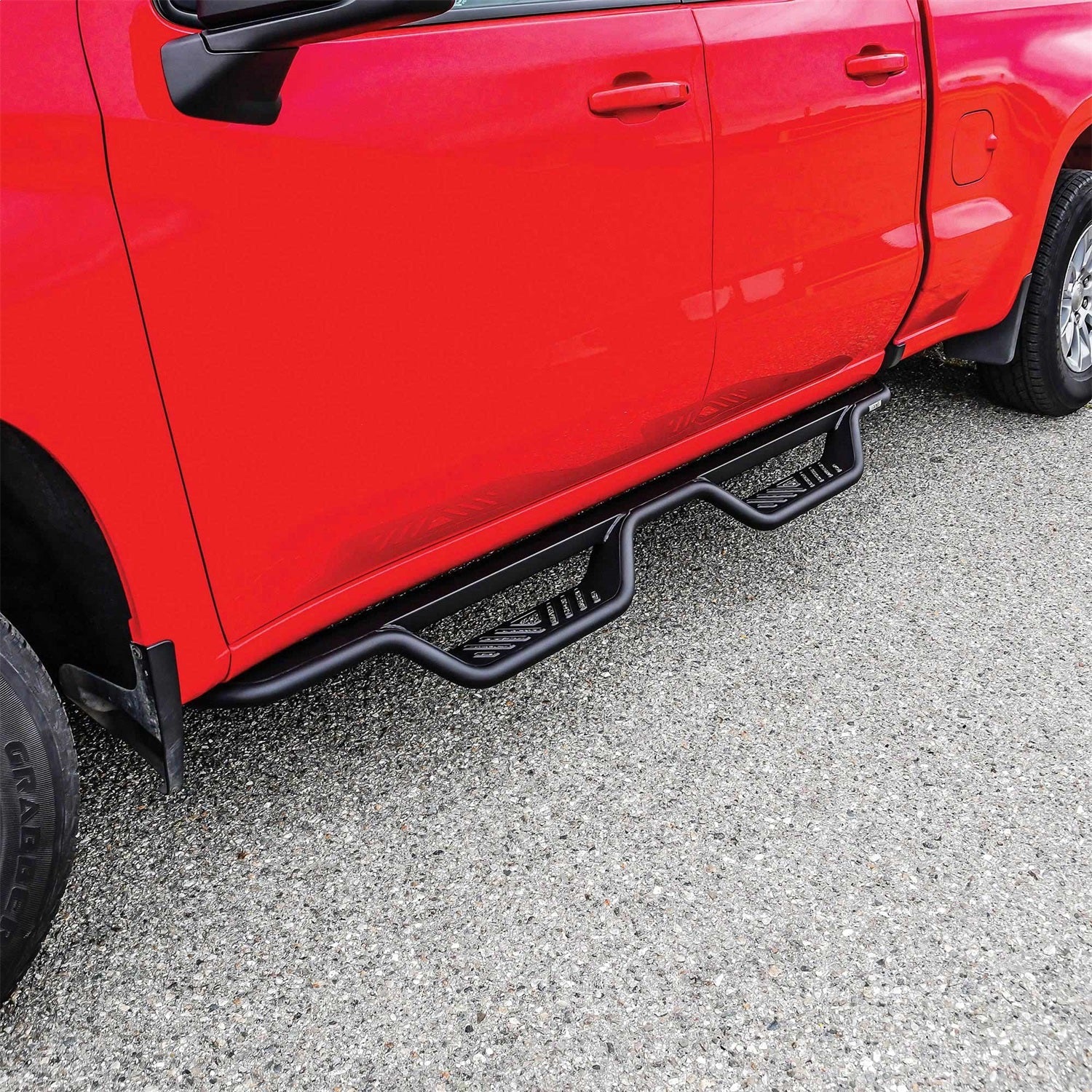 Westin 20 - 13715 2015 - 2019 GMC Sierra 2500/3500 HD Outlaw Drop Nerf Step Bars - 72 in. Long - Rugged Truck Gear