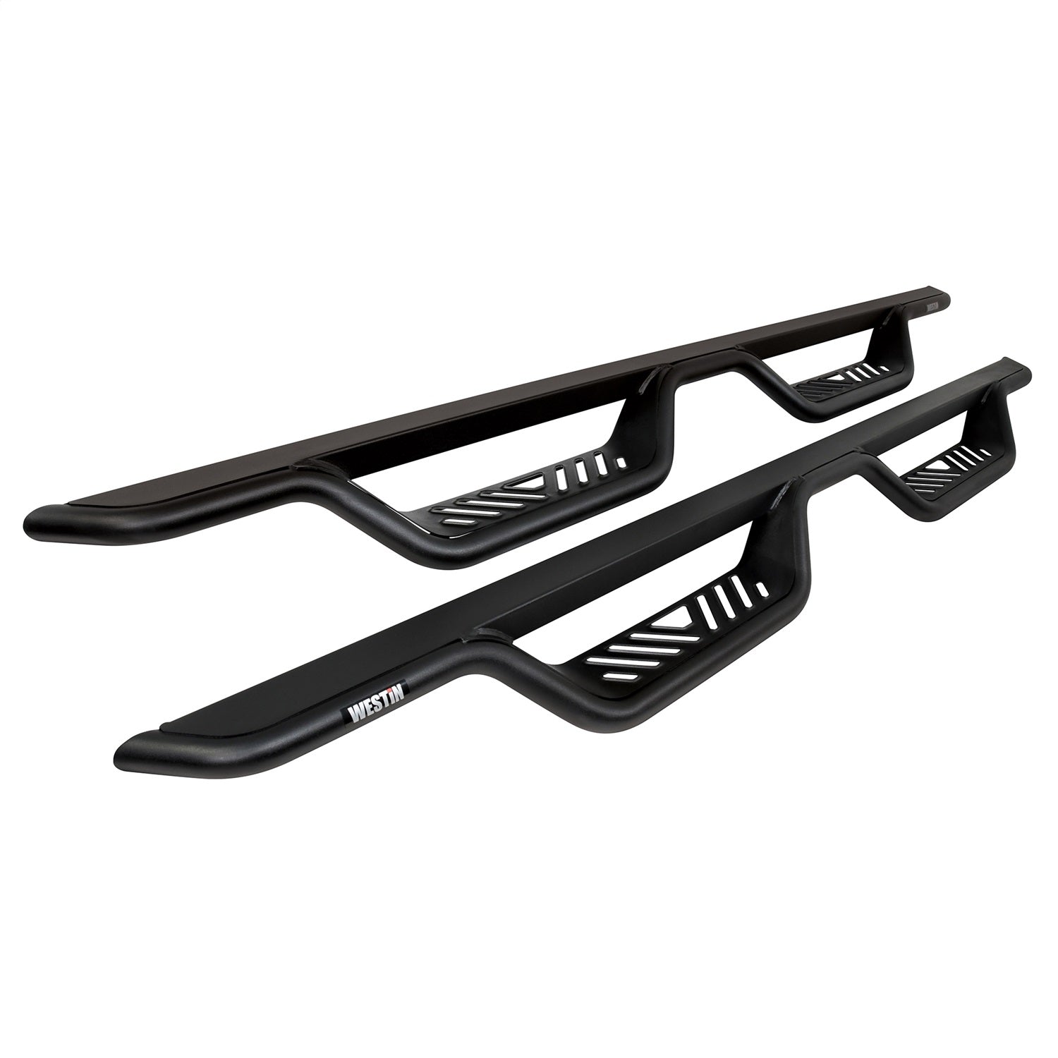 Westin 20 - 13935 2017 - 2024 Ford F250/F350 Super Duty Outlaw Drop Nerf Step Bars - 72 in. Long - Rugged Truck Gear