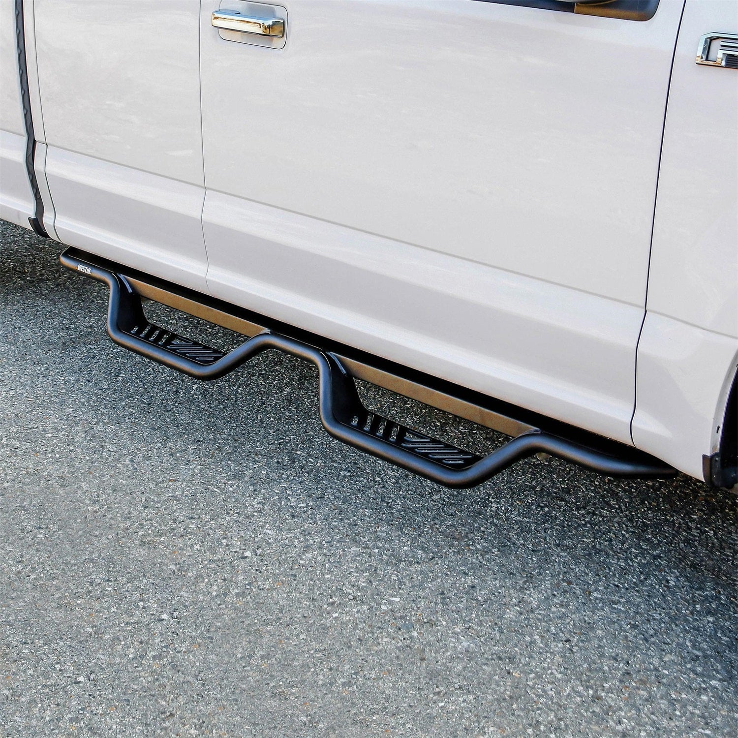 Westin 20 - 13935 2017 - 2024 Ford F250/F350 Super Duty Outlaw Drop Nerf Step Bars - 72 in. Long - Rugged Truck Gear