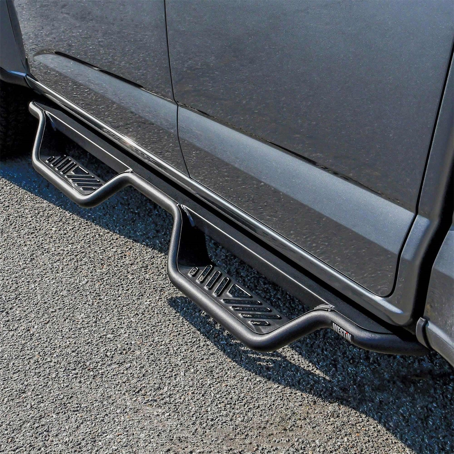 Westin 20 - 14015 2015 - 2024 Chevy Colorado Outlaw Drop Nerf Step Bars - 72 in. Long - Rugged Truck Gear