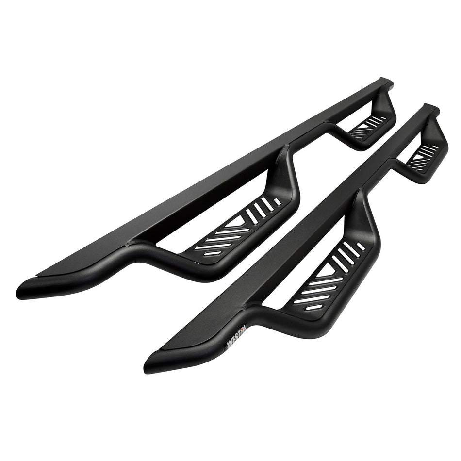 Westin 20 - 14015 2015 - 2024 Chevy Colorado Outlaw Drop Nerf Step Bars - 72 in. Long - Rugged Truck Gear