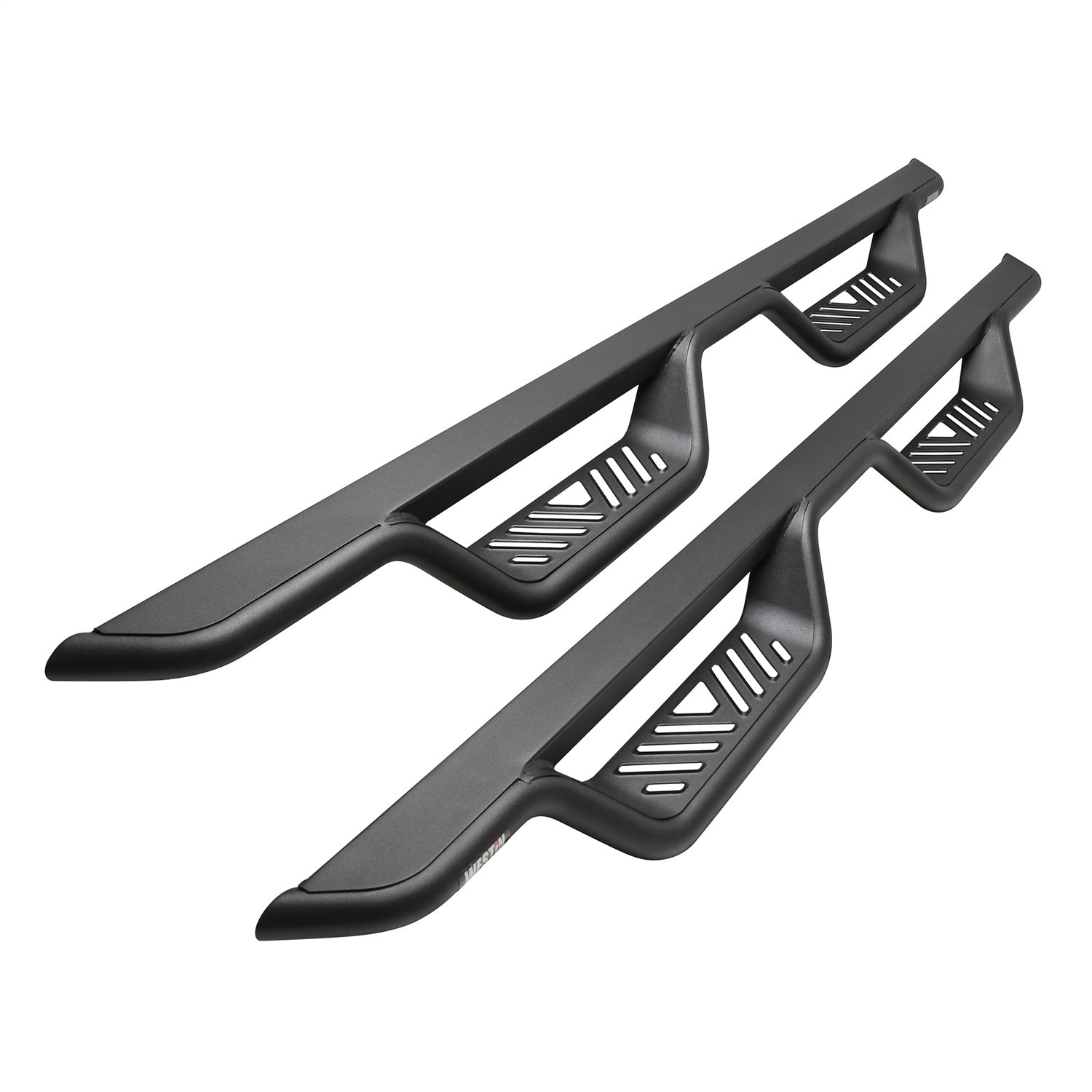 Westin 20 - 14125 2020 - 2024 Chevy Silverado 2500/3500 HD Outlaw Drop Nerf Step Bars - 72 in. Long - Rugged Truck Gear