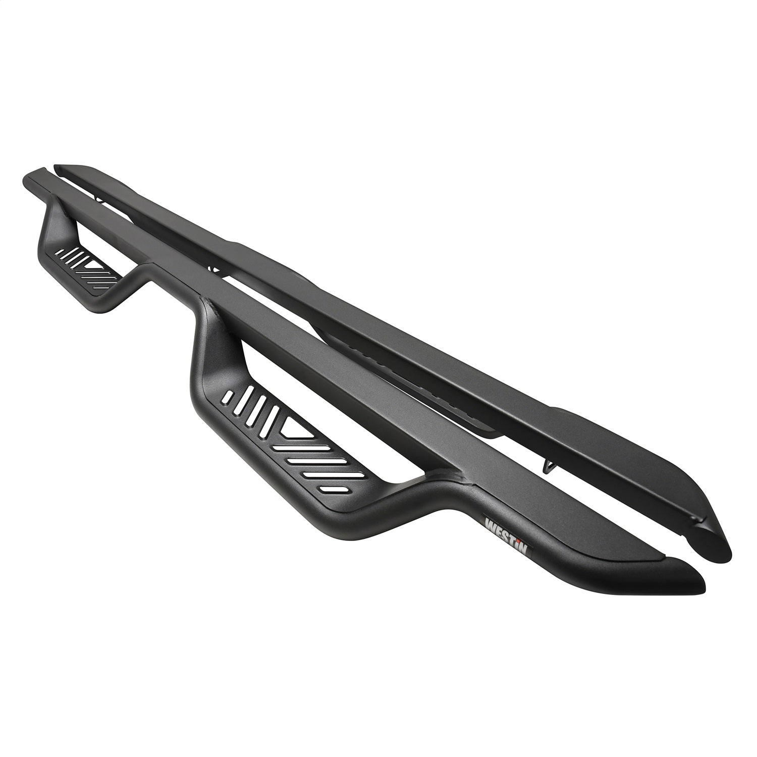 Westin 20 - 14125 2020 - 2024 Chevy Silverado 2500/3500 HD Outlaw Drop Nerf Step Bars - 72 in. Long - Rugged Truck Gear
