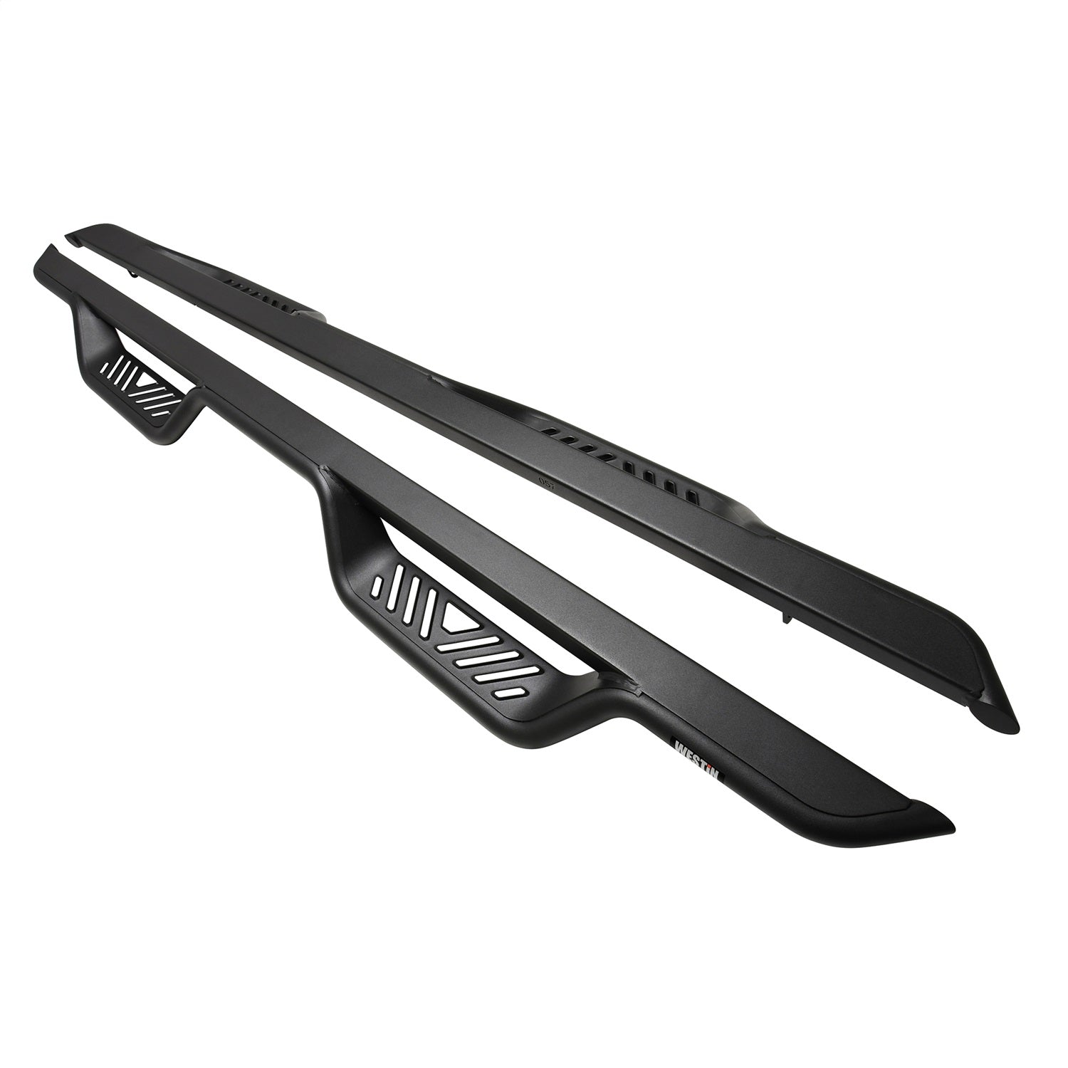 Westin 20 - 14135 2019 - 2024 Chevy Silverado 1500 Outlaw Drop Nerf Step Bars - 72 in. Long - Rugged Truck Gear