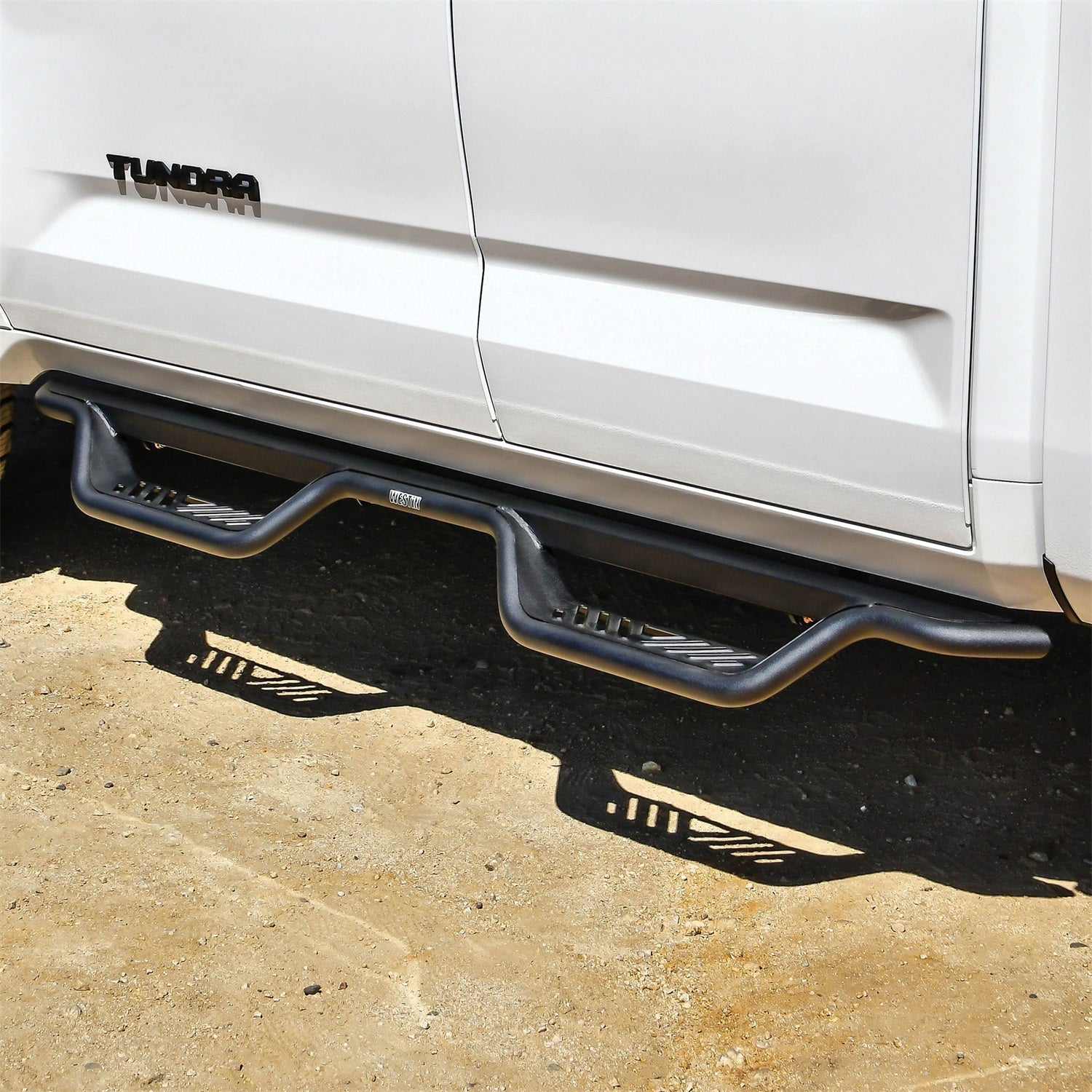 Westin 20 - 14225 2022 - 2024 Toyota Tundra Outlaw Drop Nerf Step Bars - 85 in. Long - Rugged Truck Gear