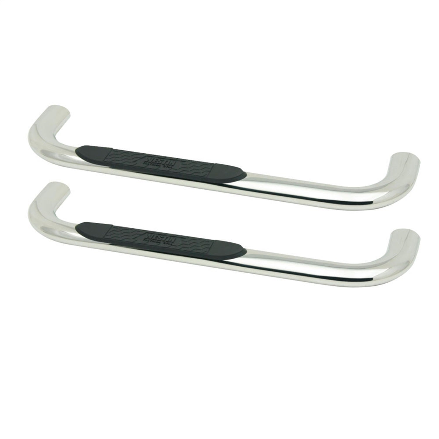 Westin 21 - 1400 1999 - 2014 GMC Sierra 2500/3500 HD Platinum 4 in. Oval Nerf Step Bars - 72 in. Long - Rugged Truck Gear