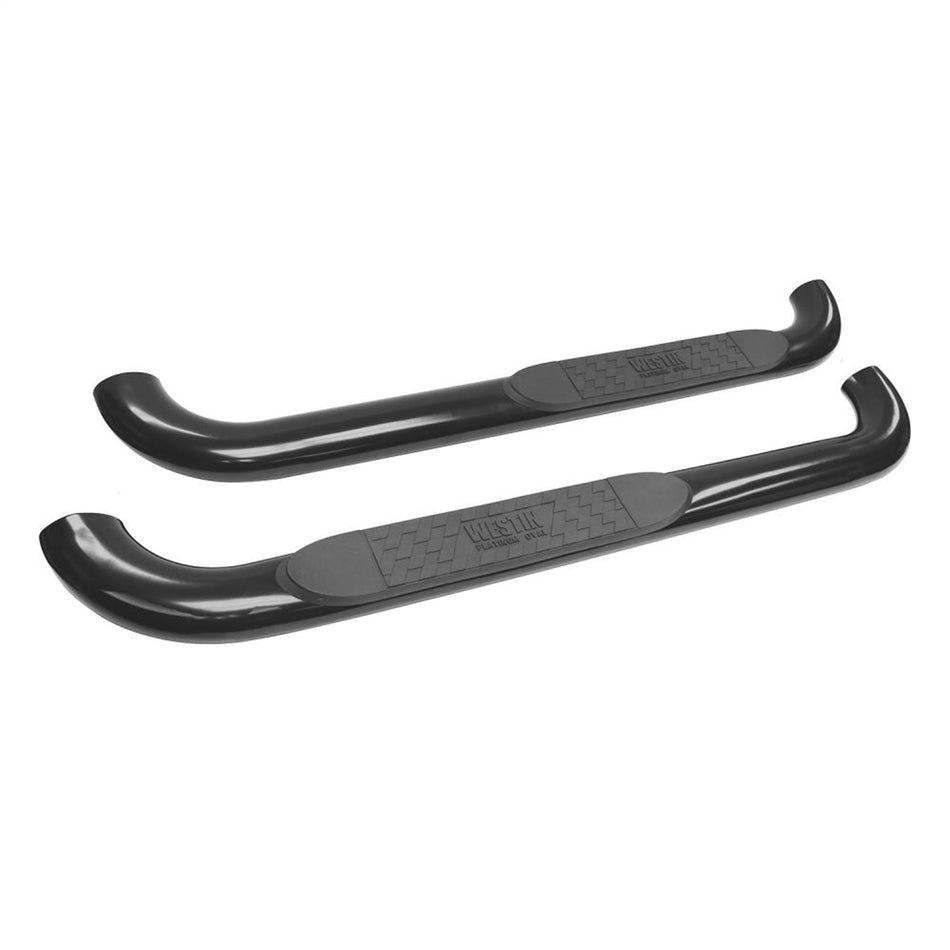 Westin 21 - 1405 1999 - 2014 GMC Sierra 2500/3500 HD Platinum 4 in. Oval Nerf Step Bars - 72 in. Long - Rugged Truck Gear