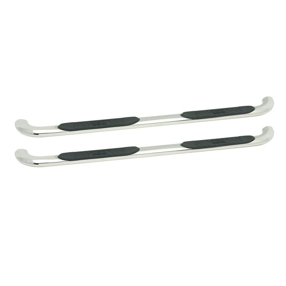 Westin 21 - 1950 2001 - 2014 GMC Sierra 2500/3500 HD Platinum 4 in. Oval Nerf Step Bars - 72 in. Long - Rugged Truck Gear