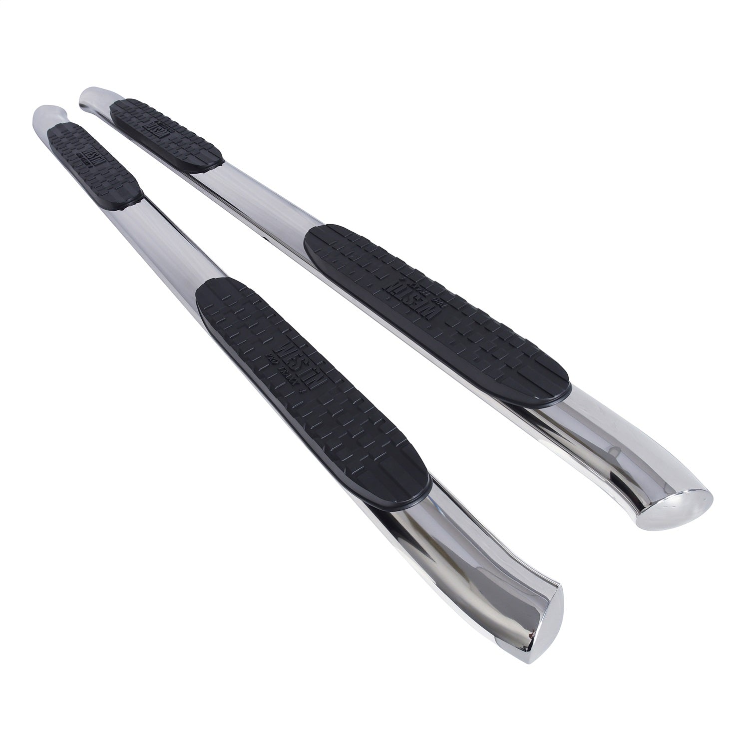 Westin 21 - 22770 2005 - 2023 Toyota Tacoma PRO TRAXX 4 in. Oval Nerf Step Bars - 70 in. Long - Rugged Truck Gear